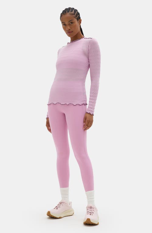 Halfdays Ynes Texture Top In Pink