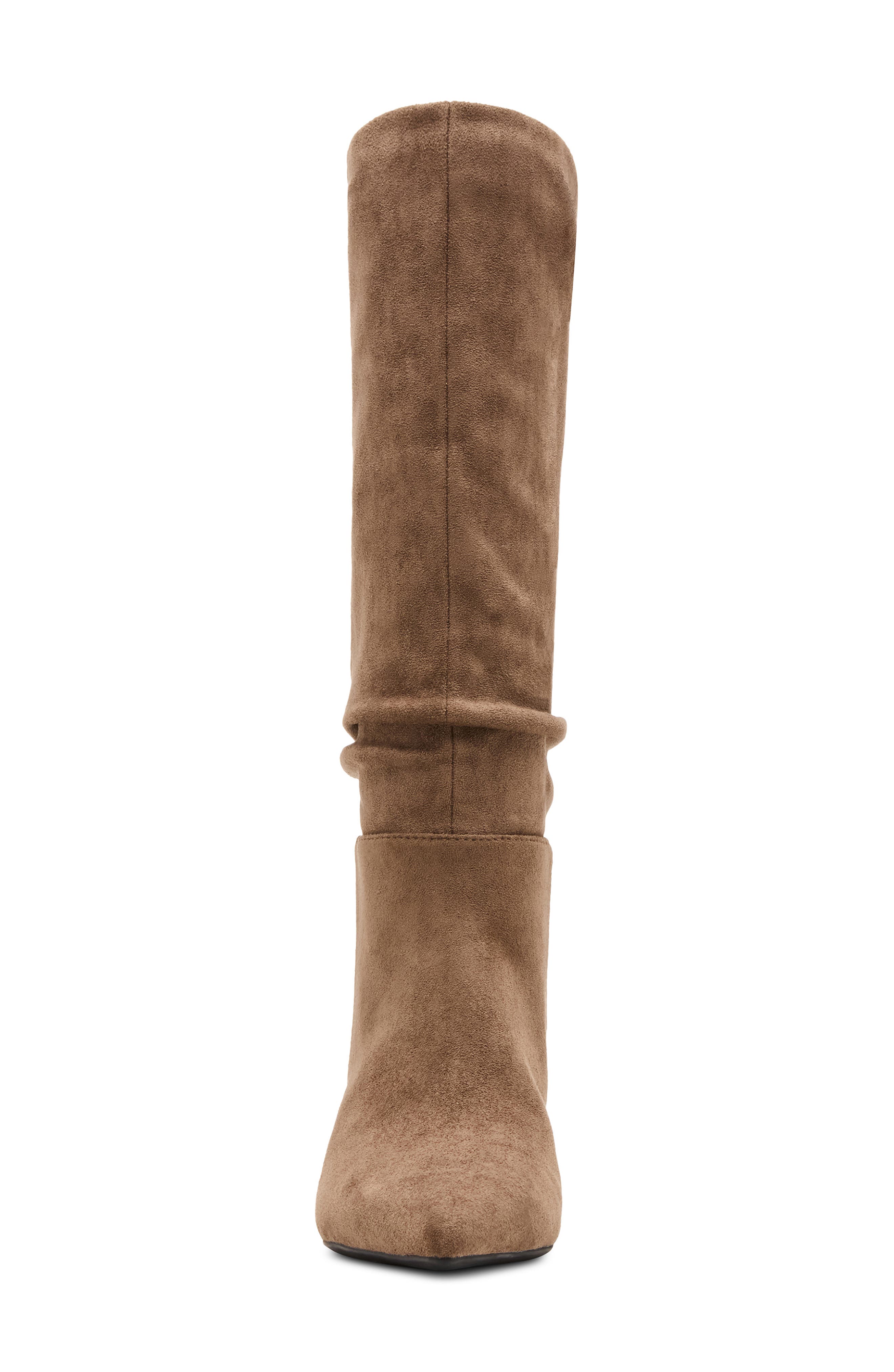 Collette Ruched Boot, Alternate, color, ASH FAB
