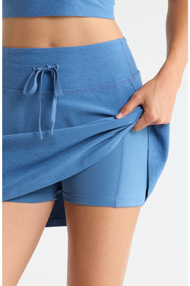 Space Dye Go Pocket Skort, Alternate, color, WASHED DENIM