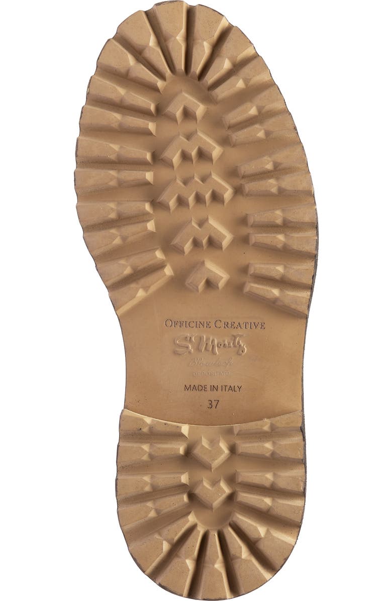 Officine Creative Blossom 006 Suede Block-Heel Bootie, Alternate, color, Dark Brown