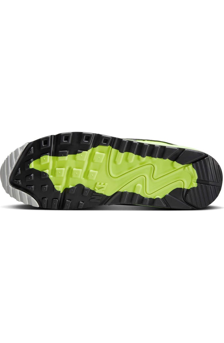 Nike Air Max 90 Gore-Tex<sup>®</sup> Waterproof Sneaker, Alternate, color, Summit White/ Volt/ Black