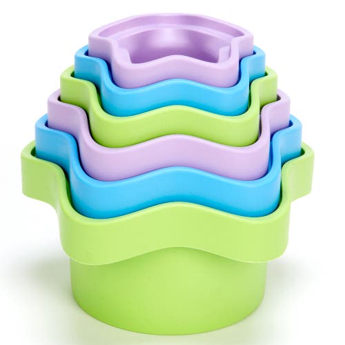 Green Toys Green Toy My First Stacking Cups In Green