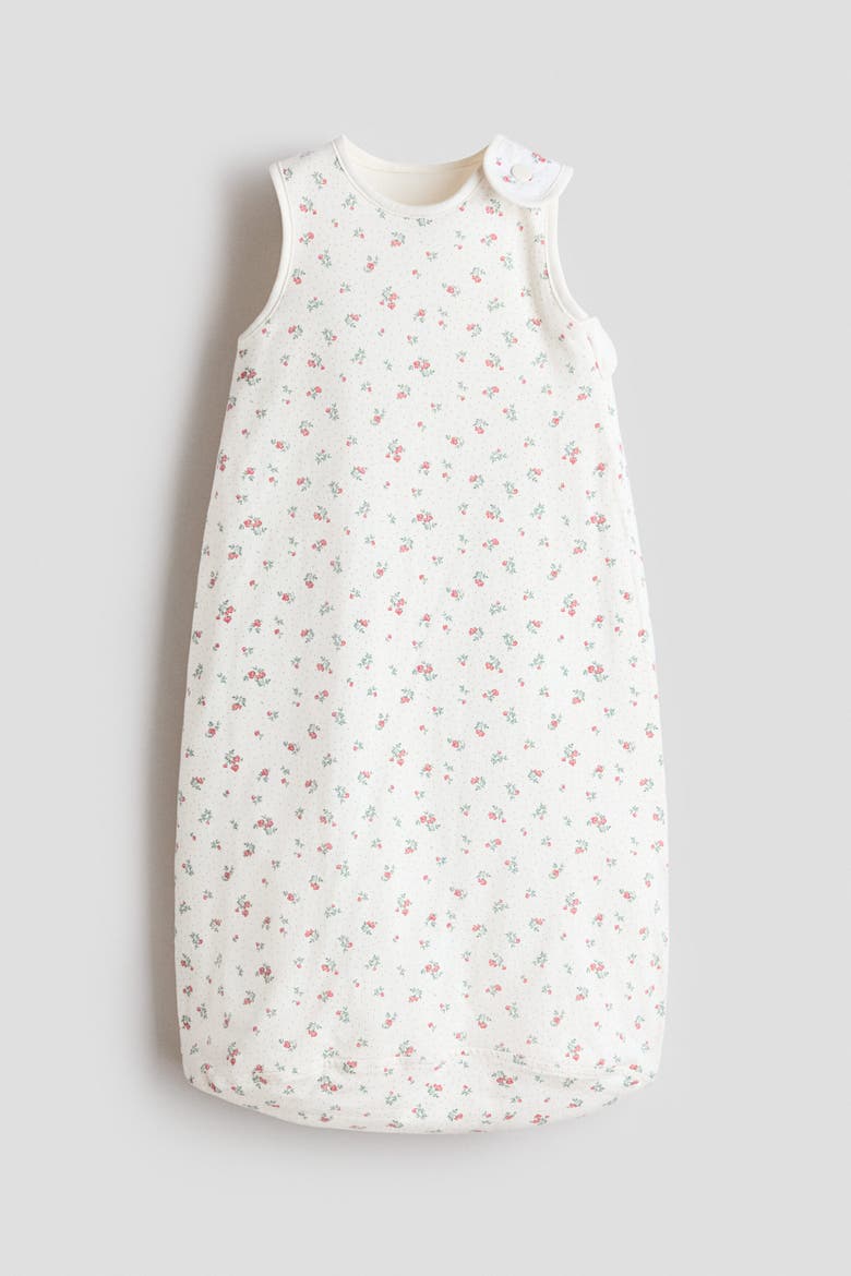 Printed Sleep Bag Tog 2.5, Main, color, White/floral
