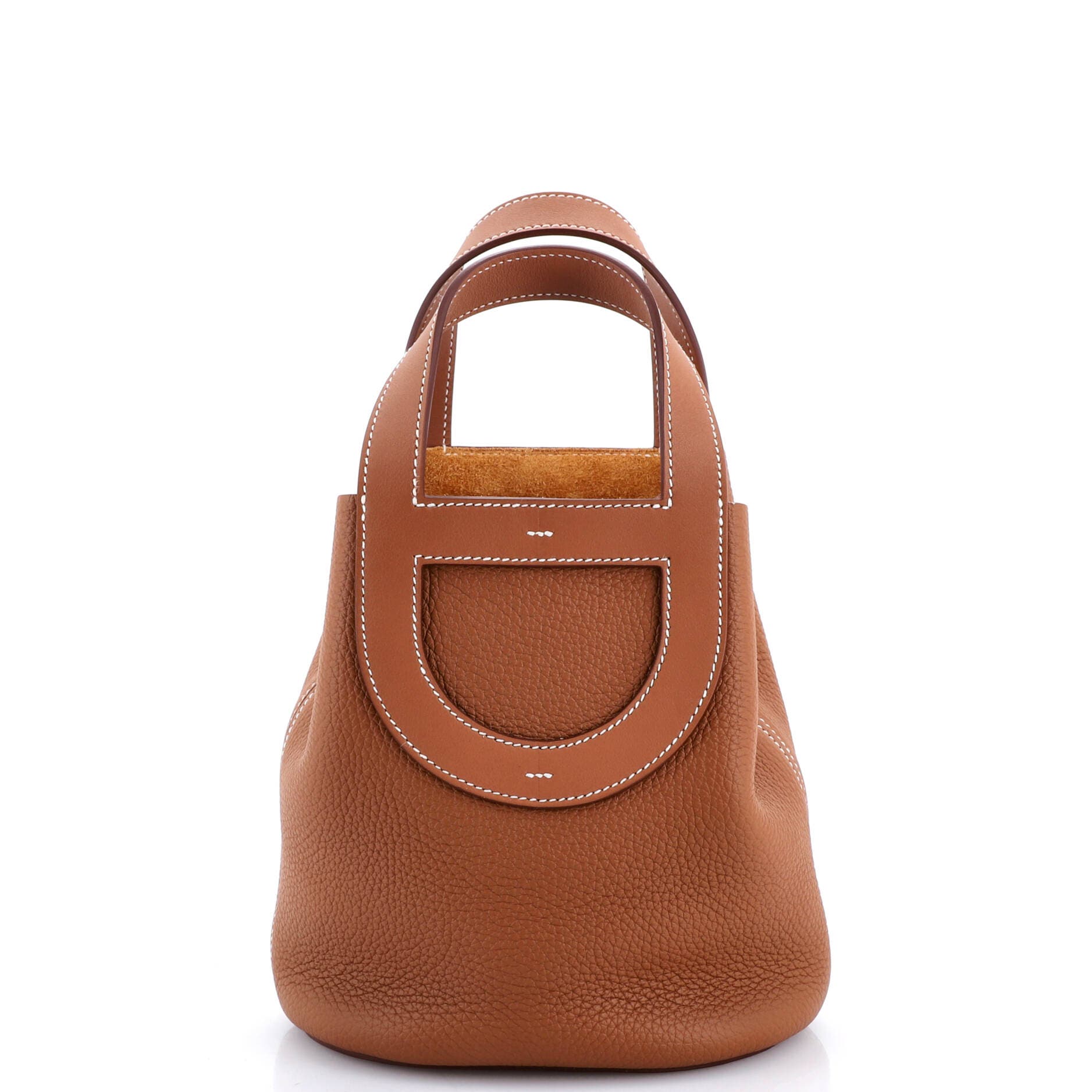 Pre-Owned Hermes In-The-Loop Bag Clemence with Swift 18, Main, color, Gold