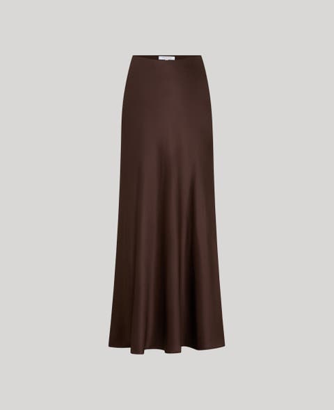 Blaire Maxi Satin Skirt