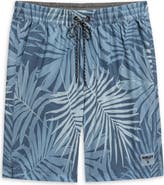 Hurley Tropic Ferns Volley Swim Trunks