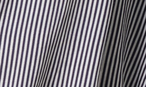 Citizen Of Humanity Camilla Stripe Button-front Shirt In Imperial Stripe