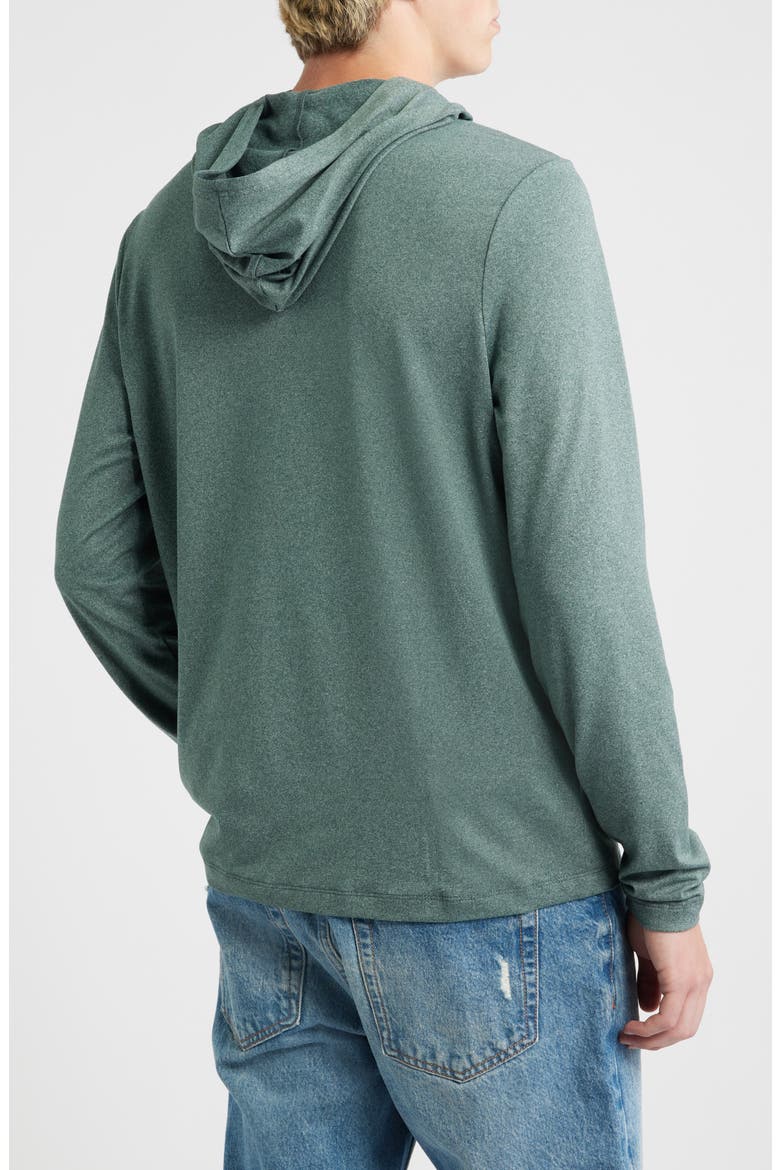 Malone T-Shirt Hoodie, Alternate, color, HEATHER ARBOR