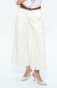 Bayeas Timothy Low Rise Ankle Wide Leg Jeans