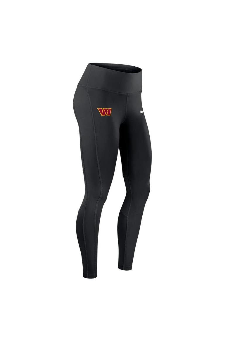Women's Nike Black Washington Commanders Primetime Epic Fast Performance Leggings, Alternate, color, Black