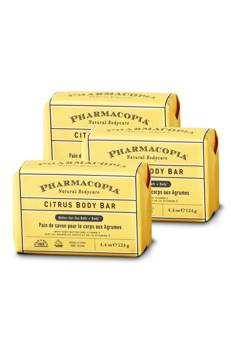 Citrus Body Bar  - 3 Bar Bundle, Main, color, White