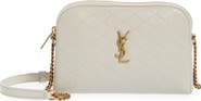 Saint Laurent Gaby Quilted Leather Crossbody Pouch