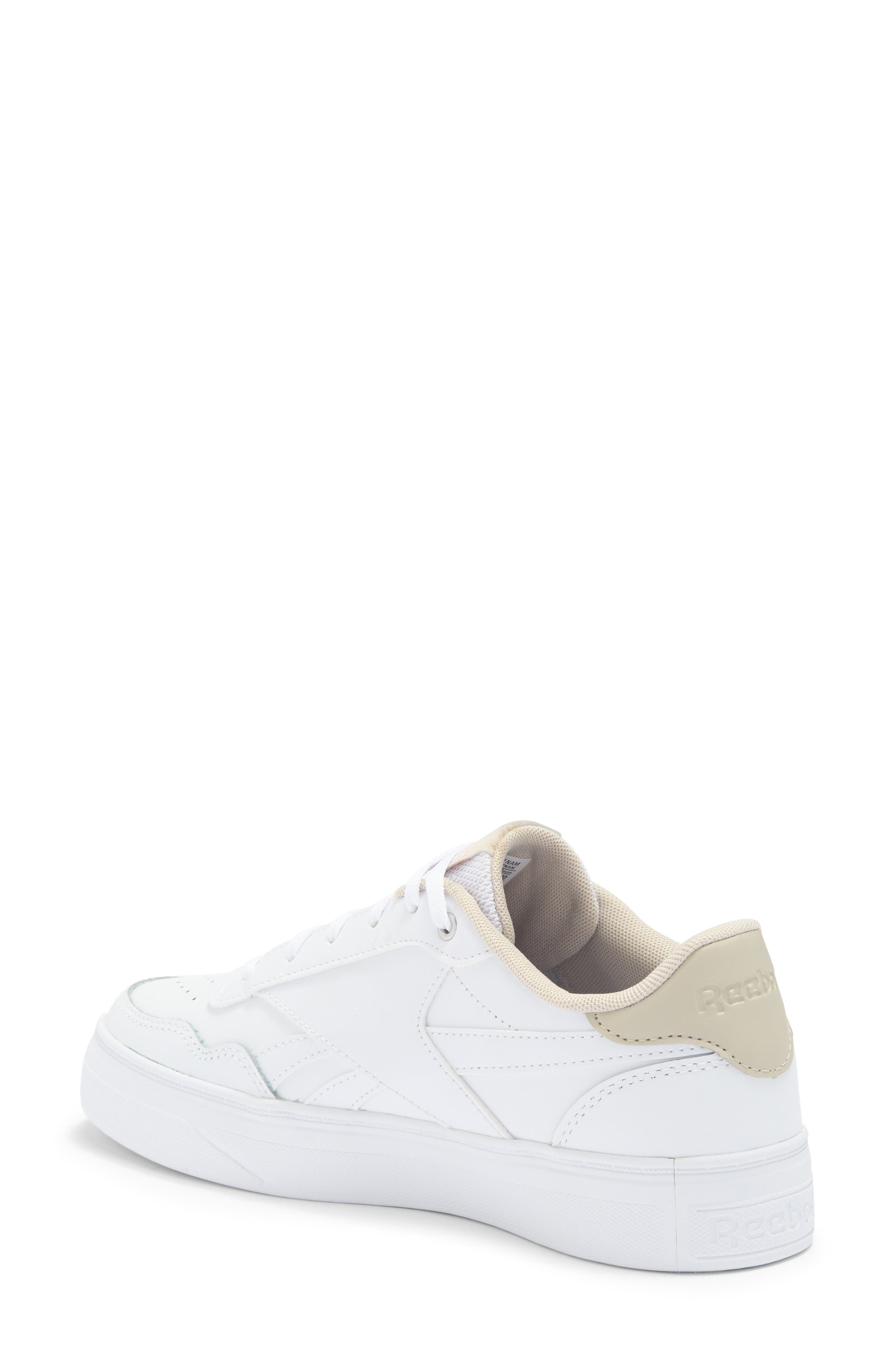 Reebok Court Advance Sneaker, Alternate, color, Footwear White/ Moonstone