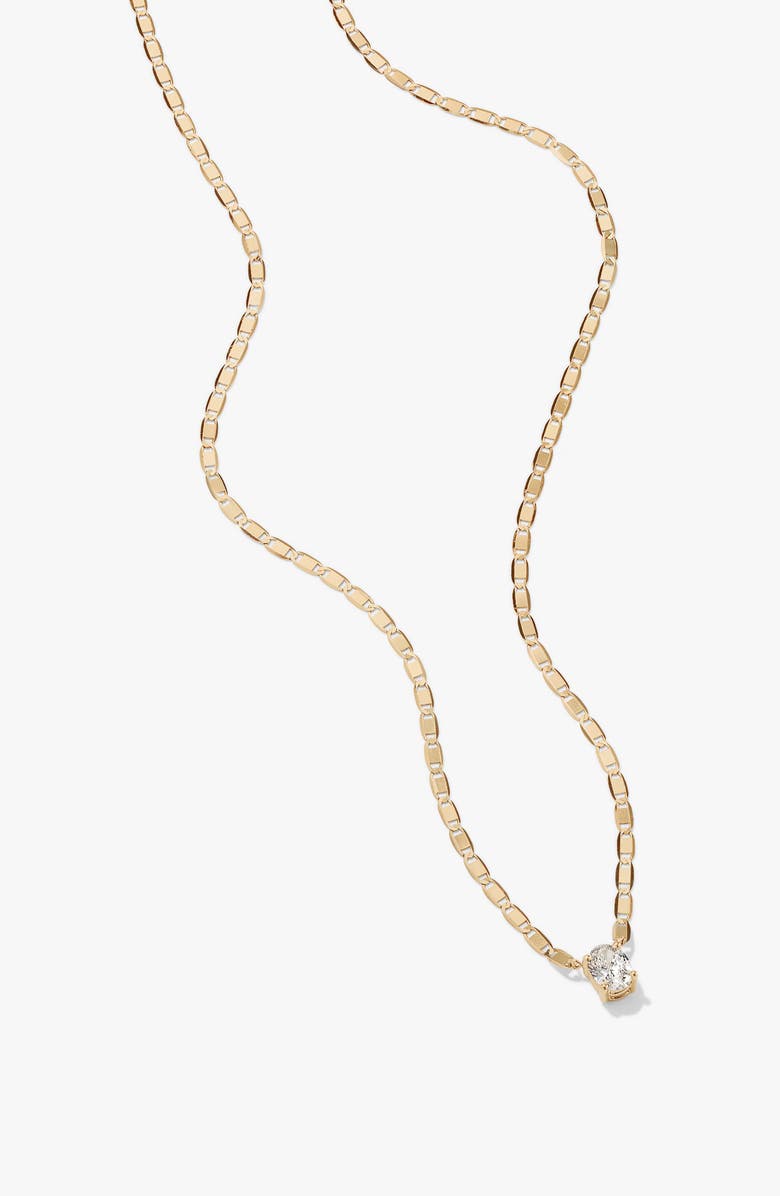 LANA Solo Oval Diamond Malibu Necklace, Alternate, color,