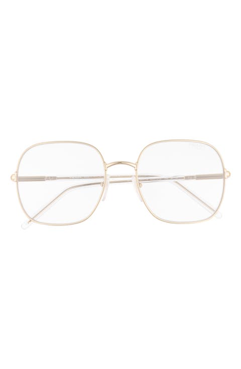 55mm Photochromic Polarized Round Sunglasses