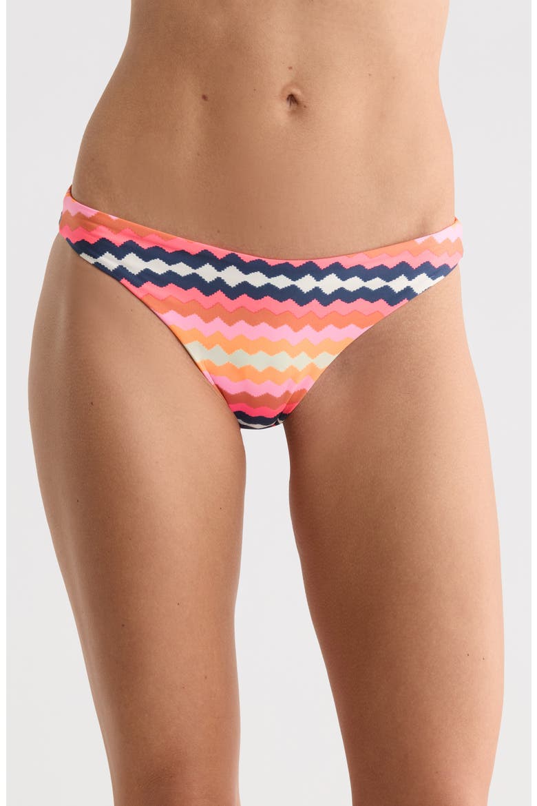 Sublimity Reversible Bikini Bottoms, Main, color, ORANGE