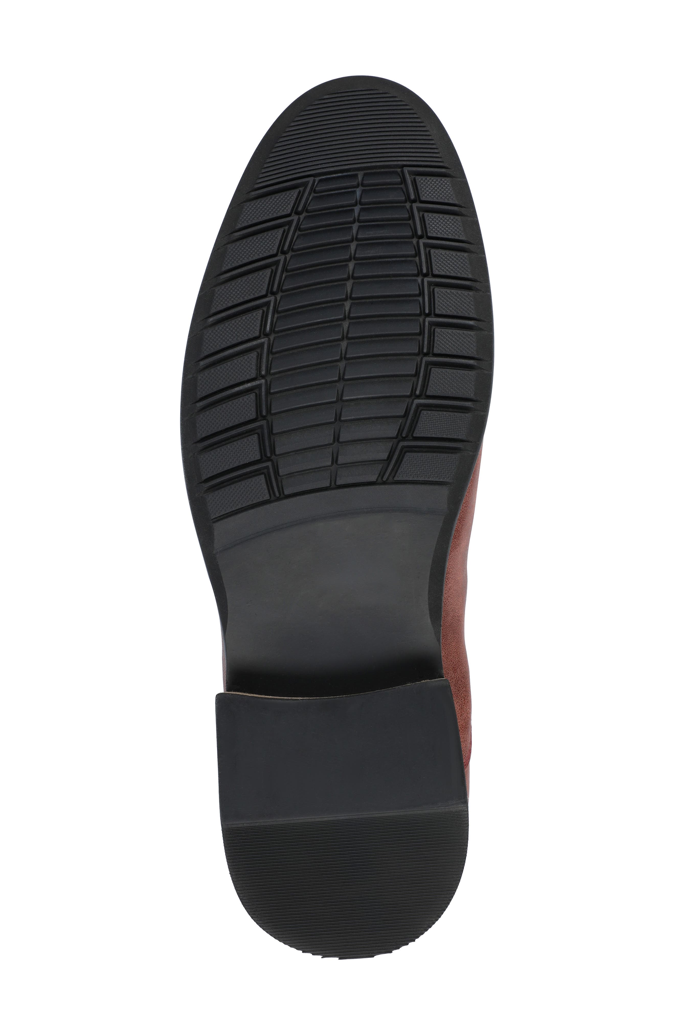 Landon Chelsea Boot - Wide Width, Alternate, color, BRICK