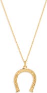 Kiara by Ki-ele Ashleigh Horseshoe Pendant Necklace