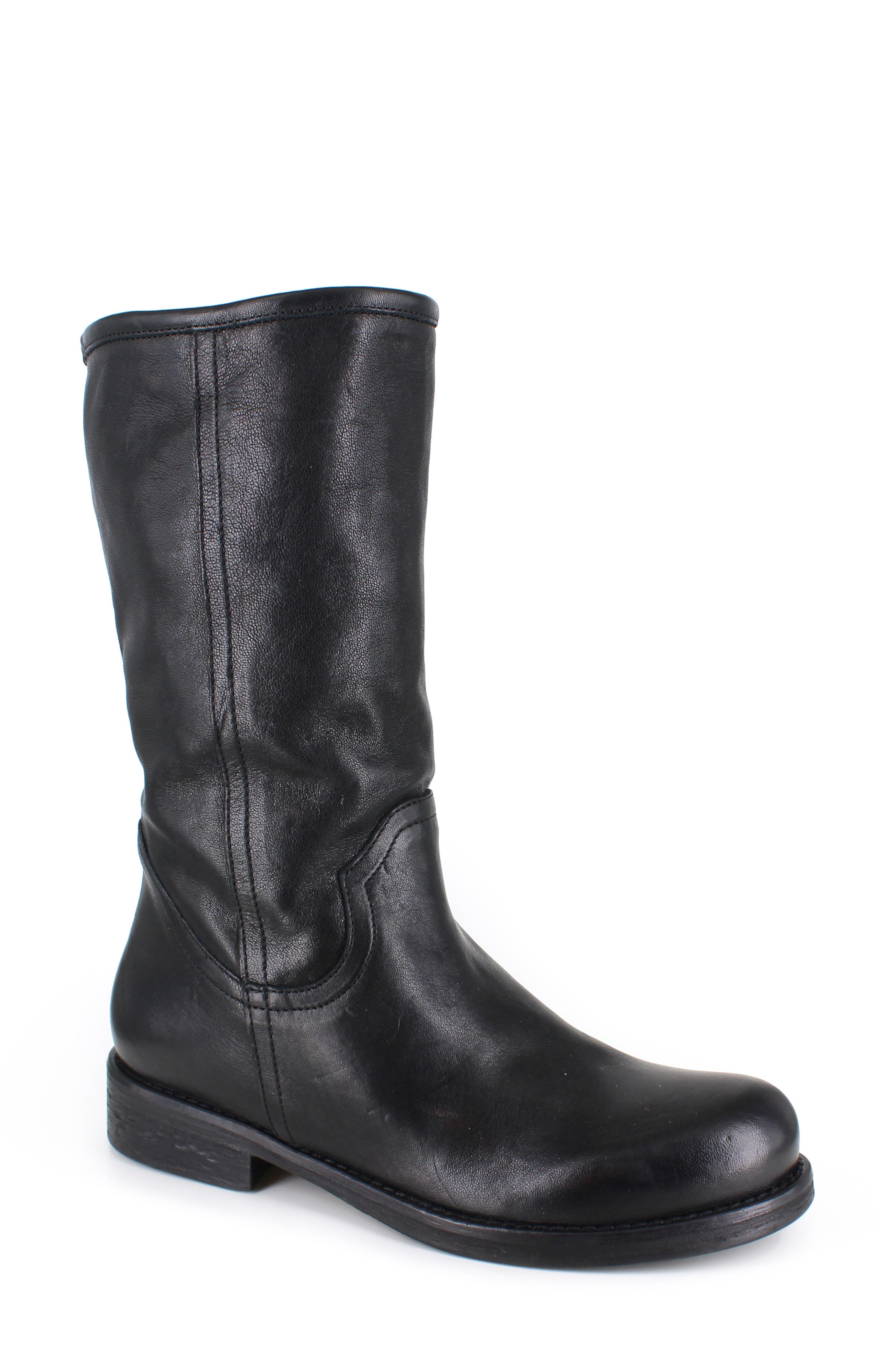 ZIGI Fiona Boot, Main, color, Black Leather