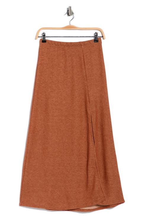 Slit Maxi Skirt