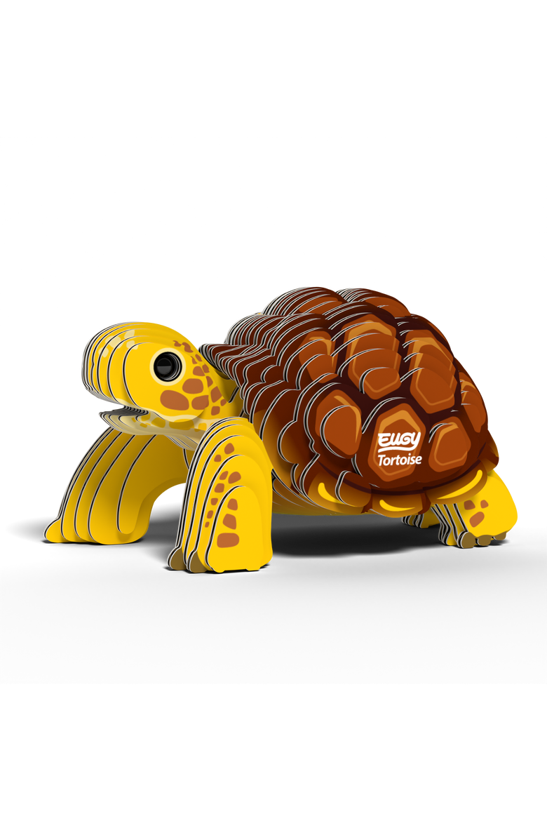 Tortoise 3D Puzzle, Alternate, color, No Color