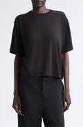 Rick Owens Brad Cropped Wool T-Shirt