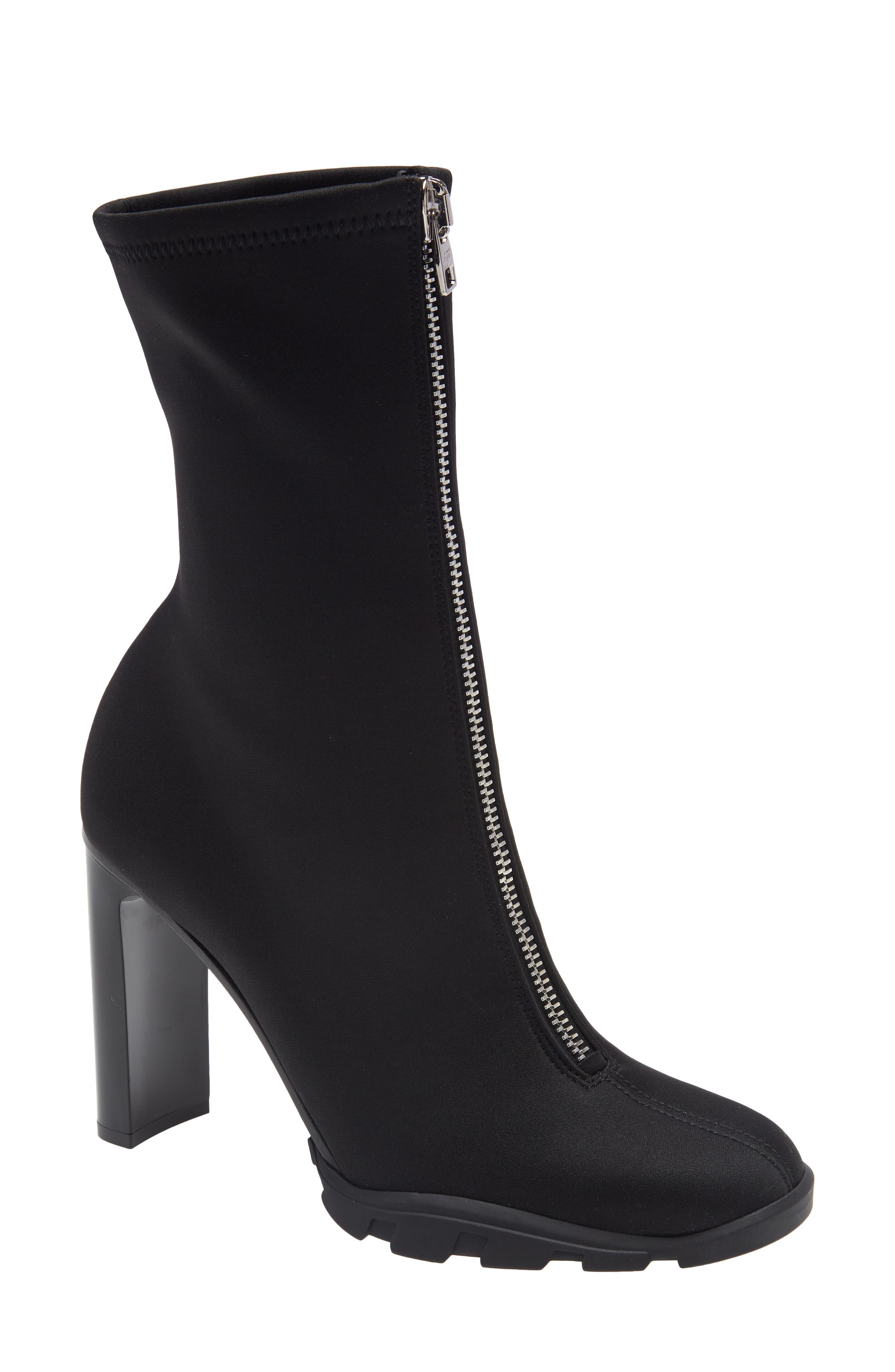 McQueen Alexander McQueen Slim Tread Bootie, Main, color, 