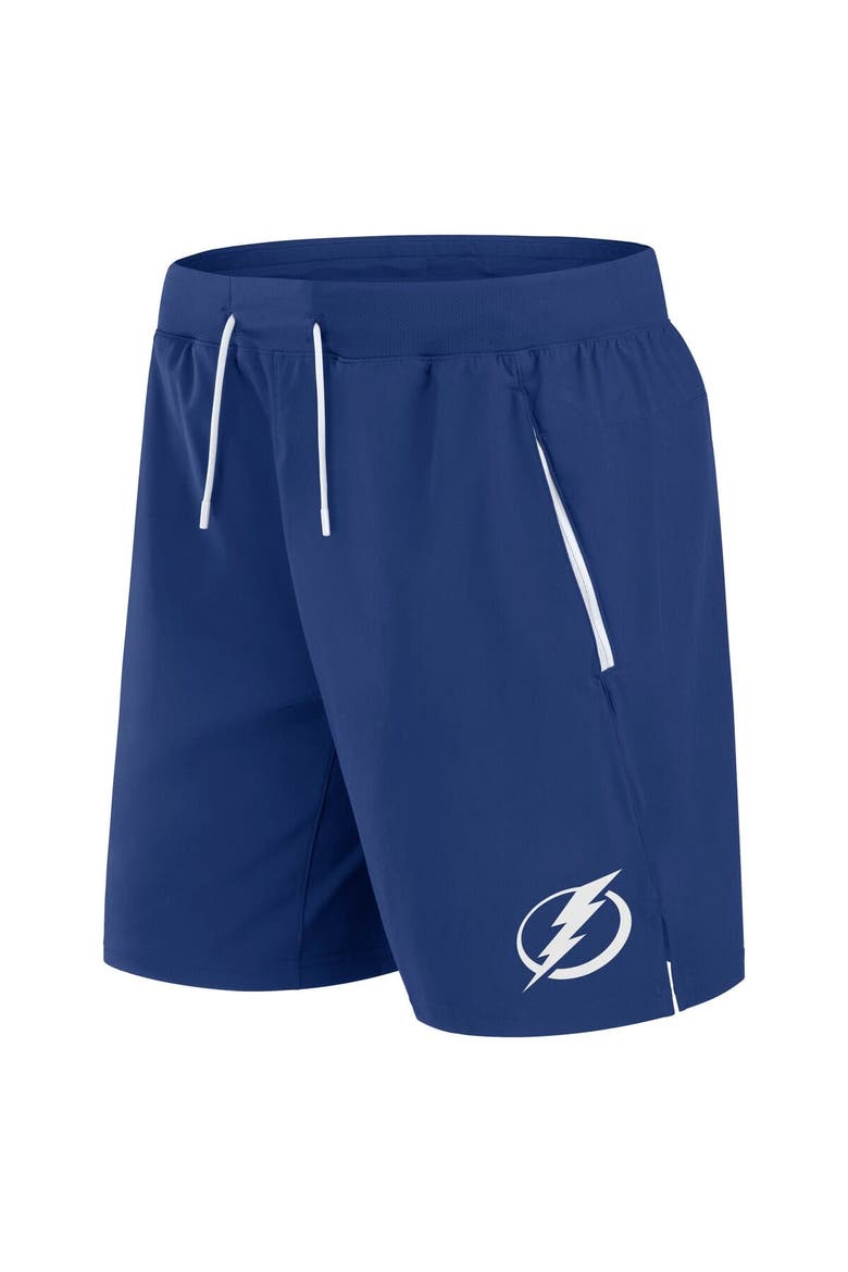 Men's Fanatics Blue Tampa Bay Lightning Authentic Pro Rink Performance Shorts, Alternate, color, Blue