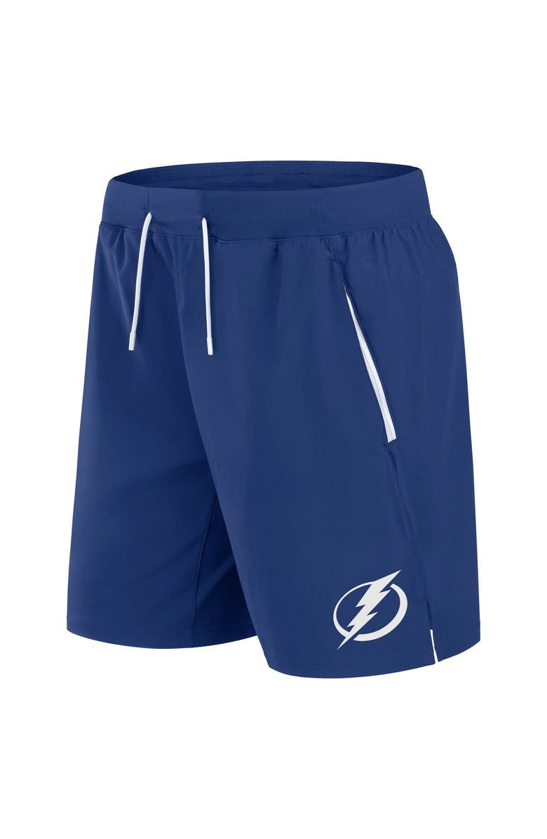 FANATICS Men
s Fanatics Blue Tampa Bay Lightning Authentic Pro Rink Performance Shorts, Alternate, color, Blue