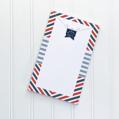 Happy Day 5" x 8" Notepad (50 Heavyweight Tear-Off Sheets)