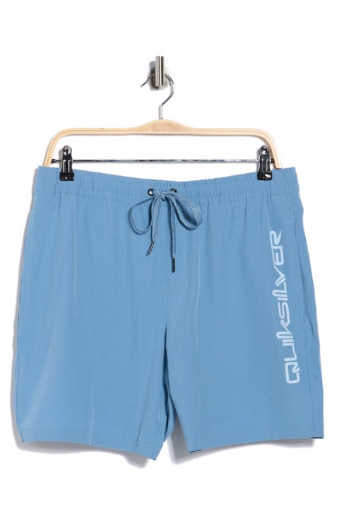 Wind Logo Volley Swim Trunks