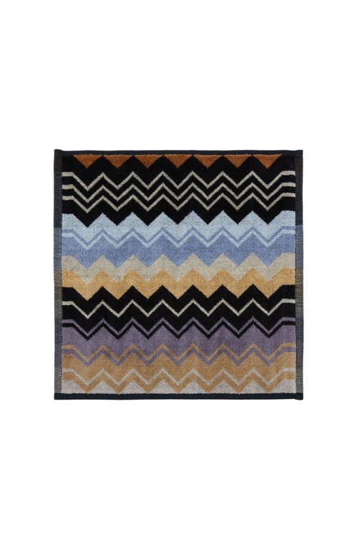 Missoni Home Giacomo Face Towels 30x30 Cm 6 Pieces In Black