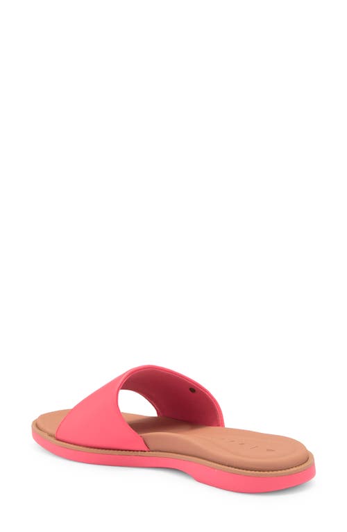Reef Sunny Arrianah Slide Sandal In Pink