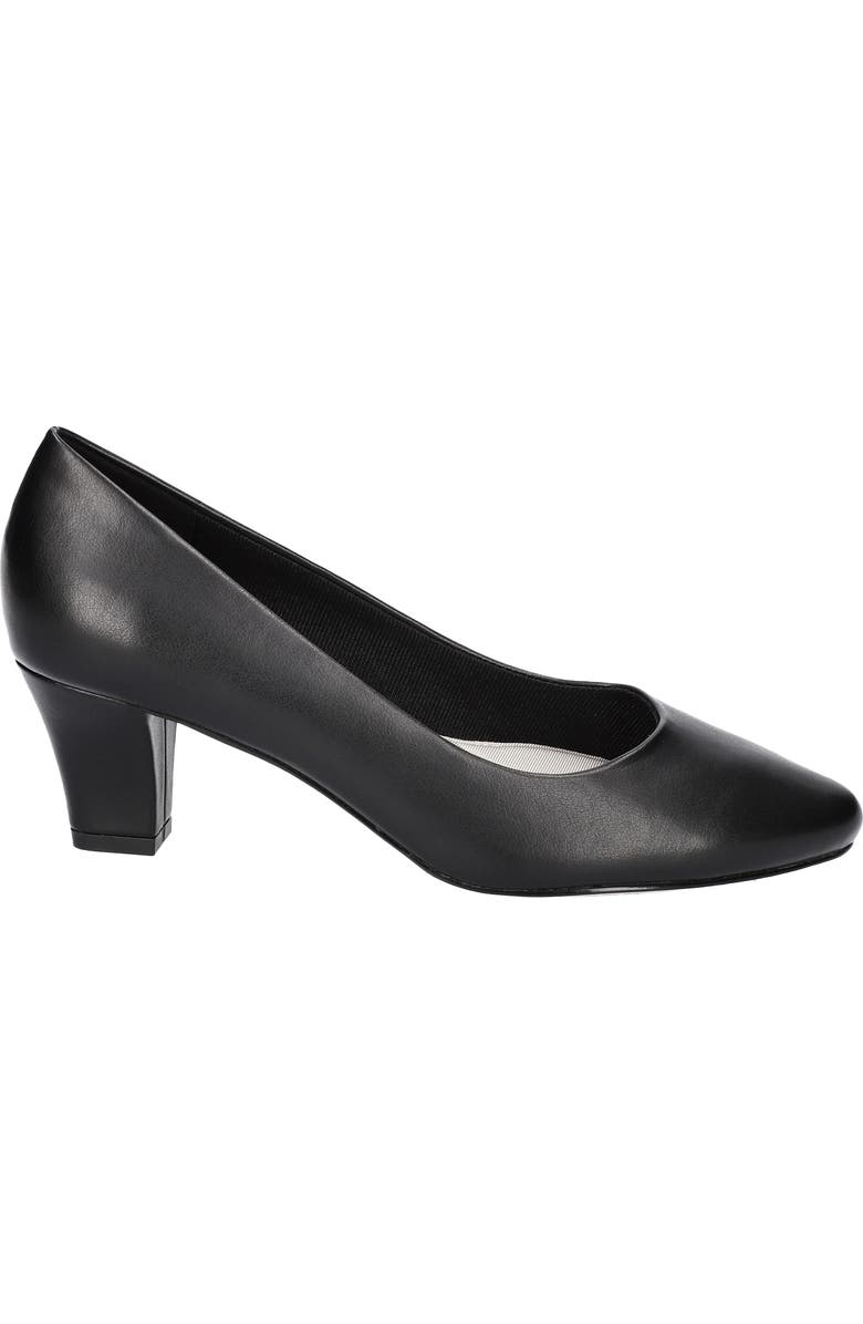 EASY STREET Ballari Round Toe Pump - Multiple Widths Available, Alternate, color, Black