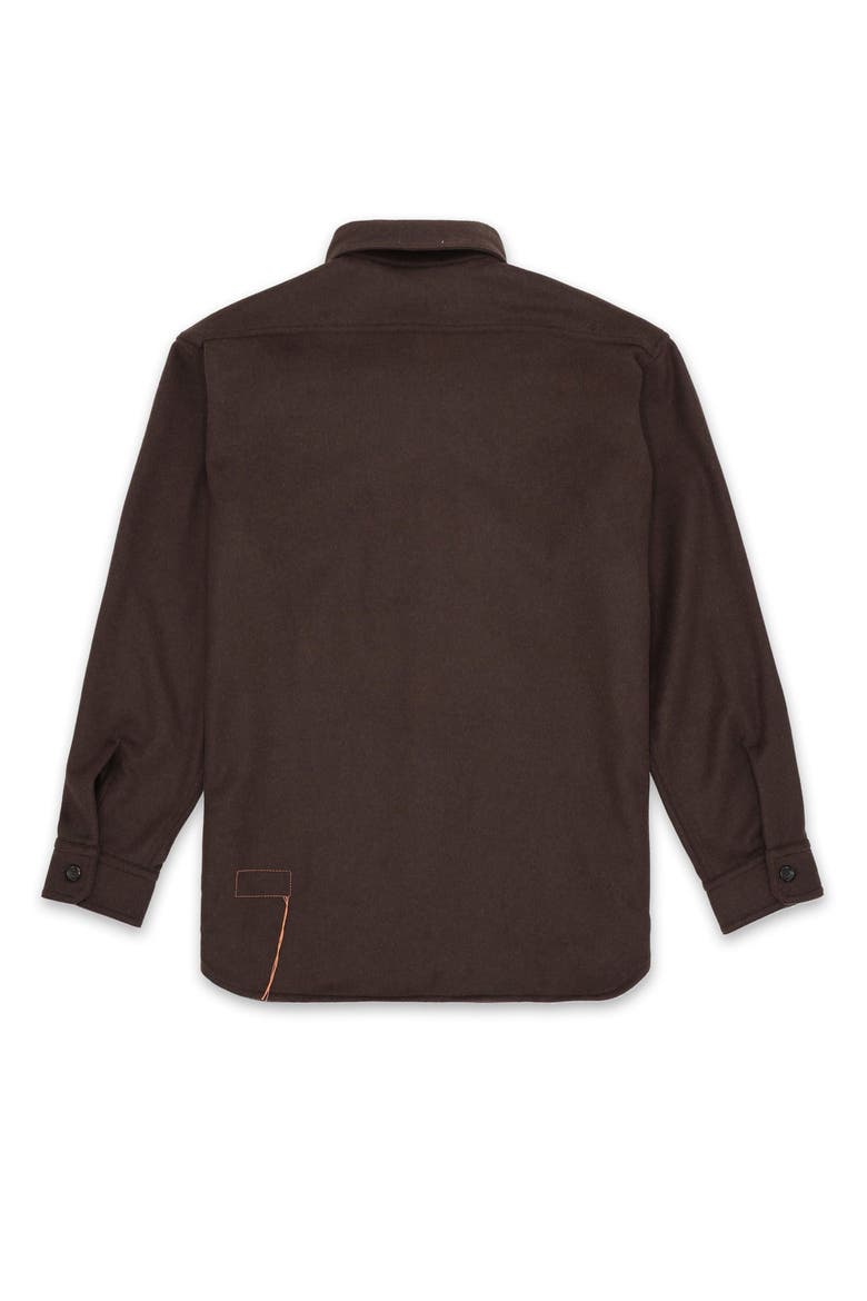 CPO 2.0 Overshirt in Fine Wool, Alternate, color, Brown