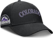 Nike Men's Nike Black Colorado Rockies Rise Gaberdine Adjustable Hat