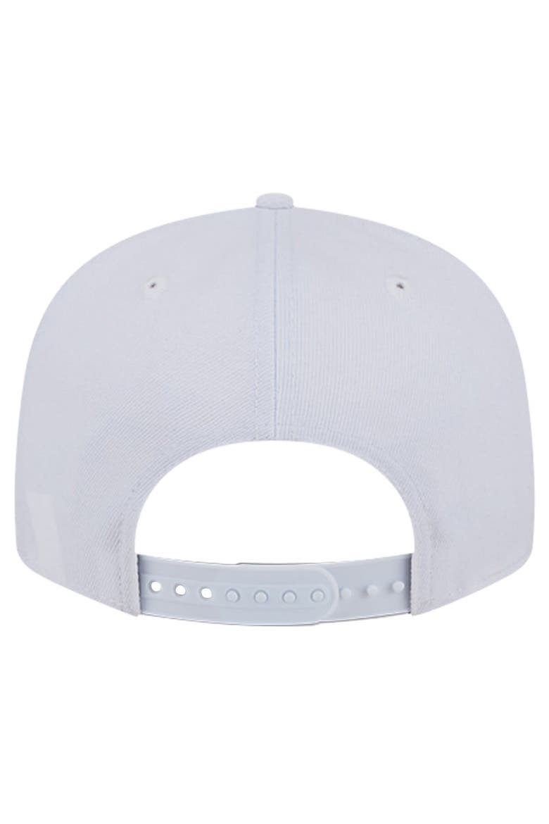 Men's New Era Cincinnati Bengals Main White on White 9FIFTY Snapback Hat, Alternate, color, White