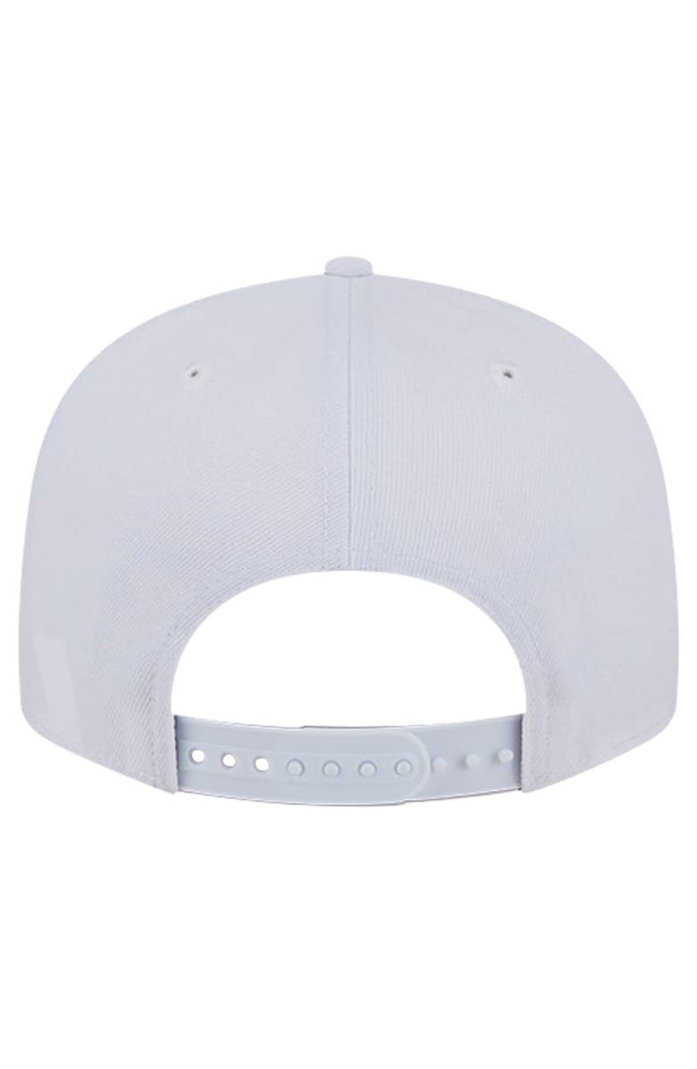 New Era Men's New Era Cincinnati Bengals Main White on White 9FIFTY Snapback Hat, Alternate, color, White