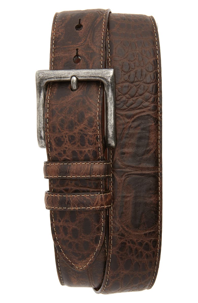 Torino Calfskin Leather Belt, Main, color, 