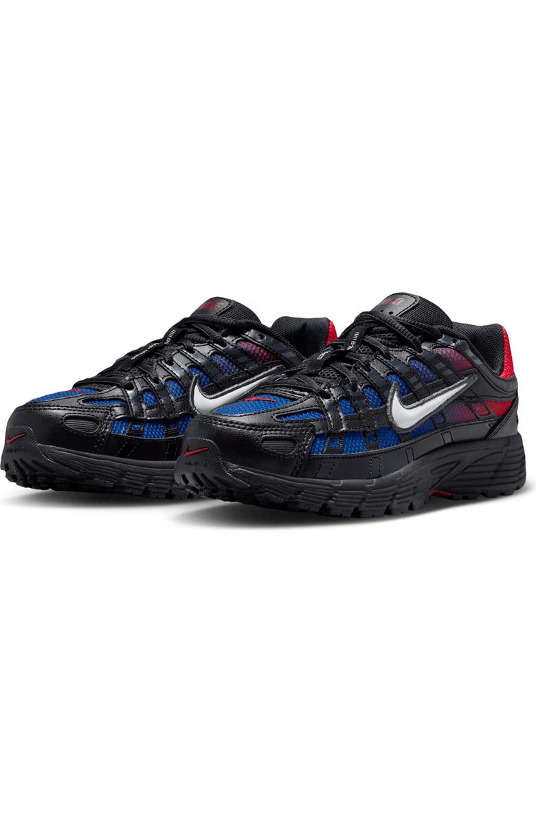 Nike Kids' P-6000 Sneaker, Main, color, Black/ Crimson/ Royal/ White
