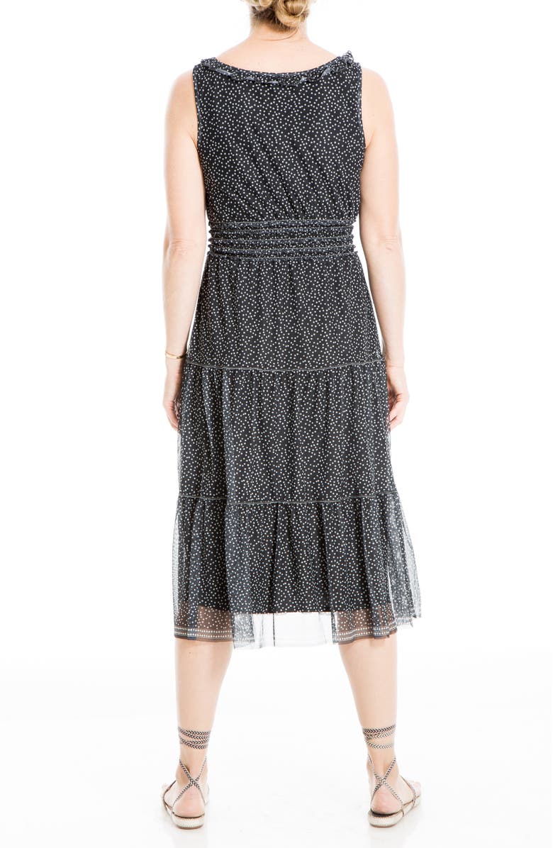 MAX STUDIO Sleeveless Tiered Maxi Dress, Alternate, color,