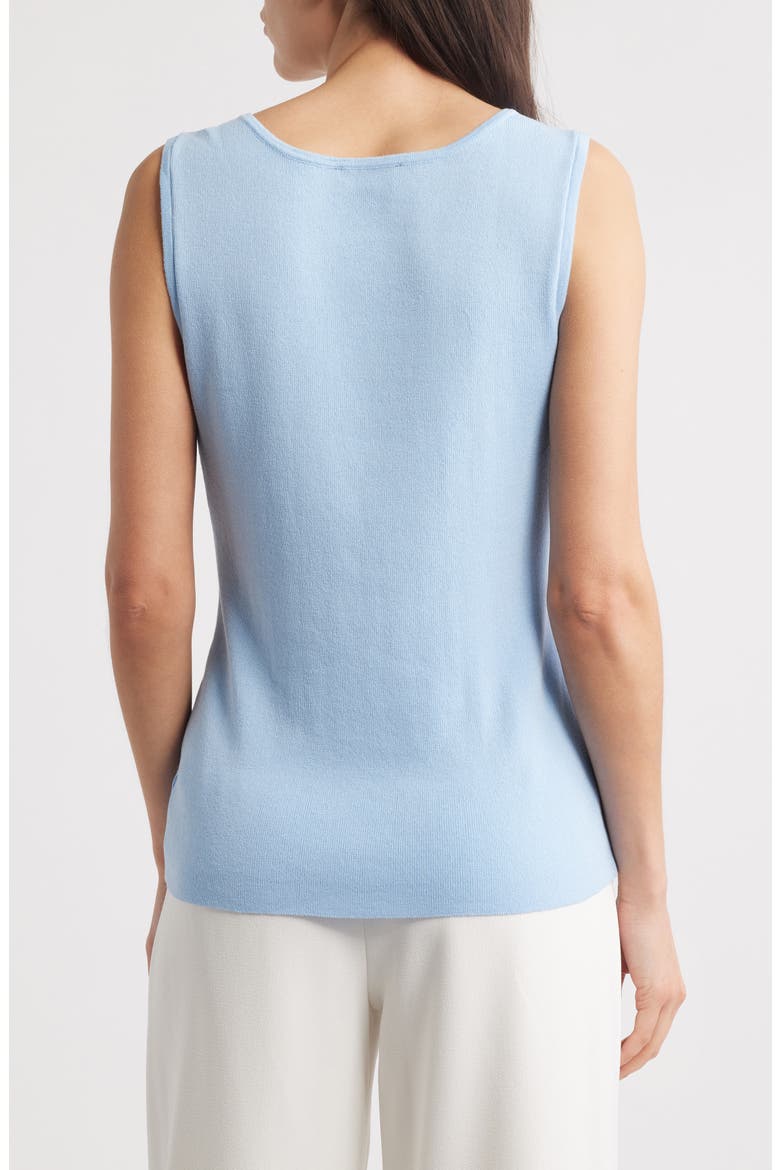 Scoop Neck Sweater Tank, Alternate, color, ICE BLUE