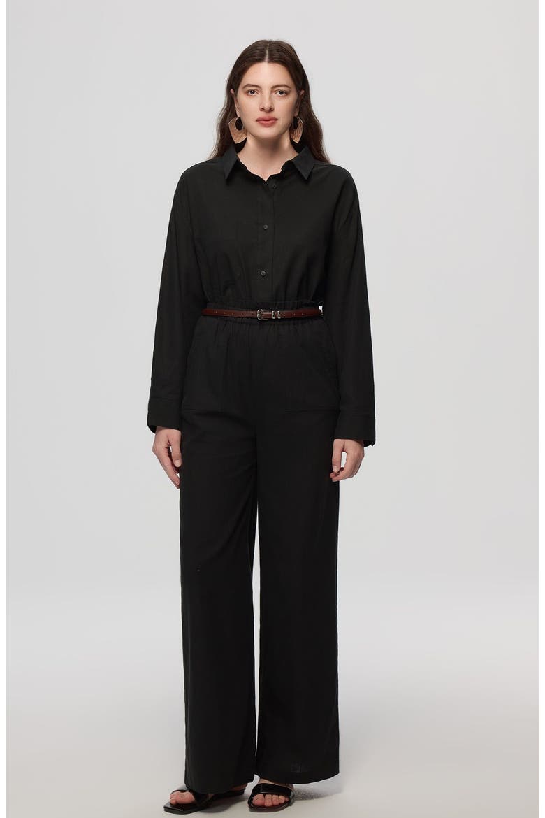Lyricist Natural High Rise Pull-on Pants, Alternate, color, Black