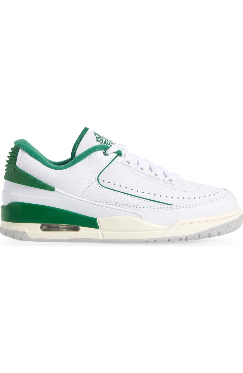Jordan 2/3 Sneaker, Alternate, color, White/ Pine Green/ Sail/ Grey