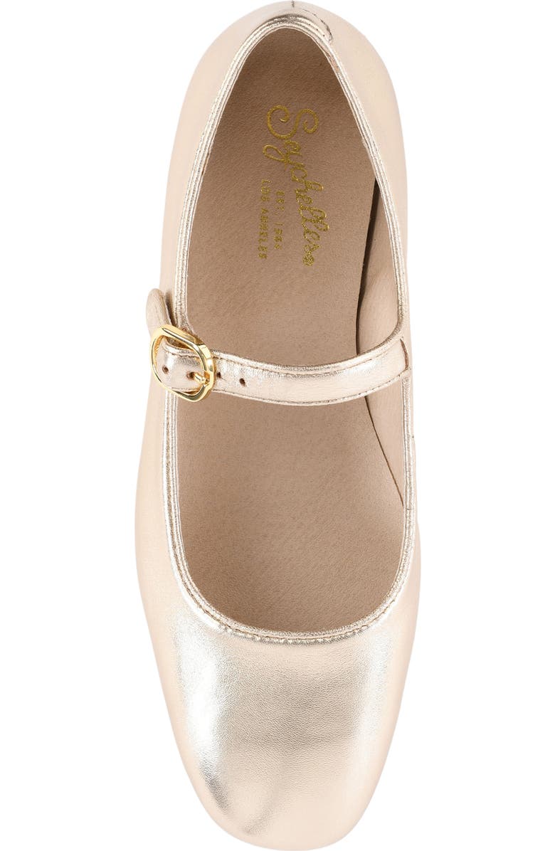 Seychelles Shea Ballet Flat, Alternate, color, Light Gold
