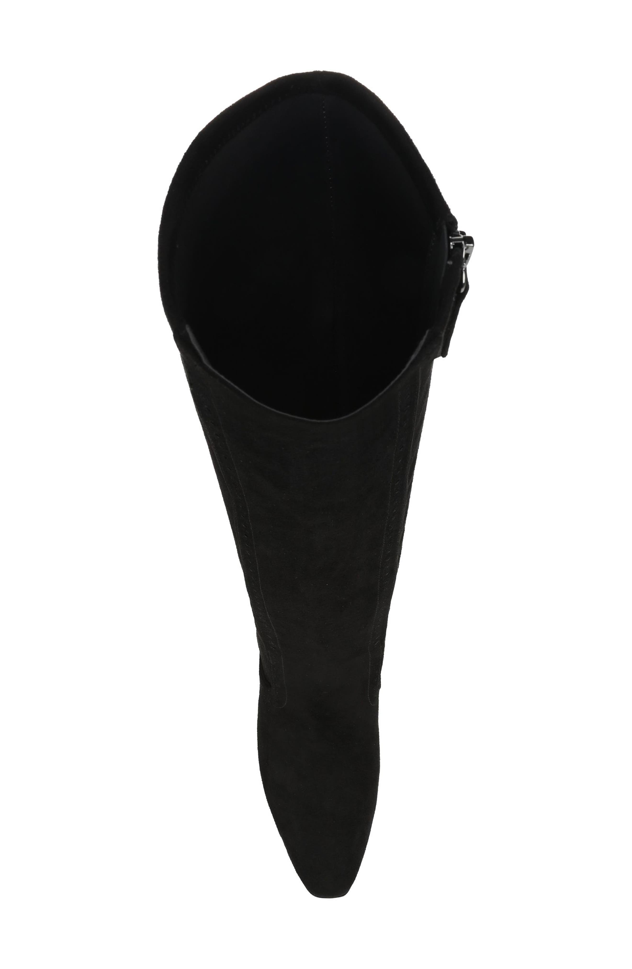 Damiana Knee High Boot, Alternate, color, BLACK SUEDE