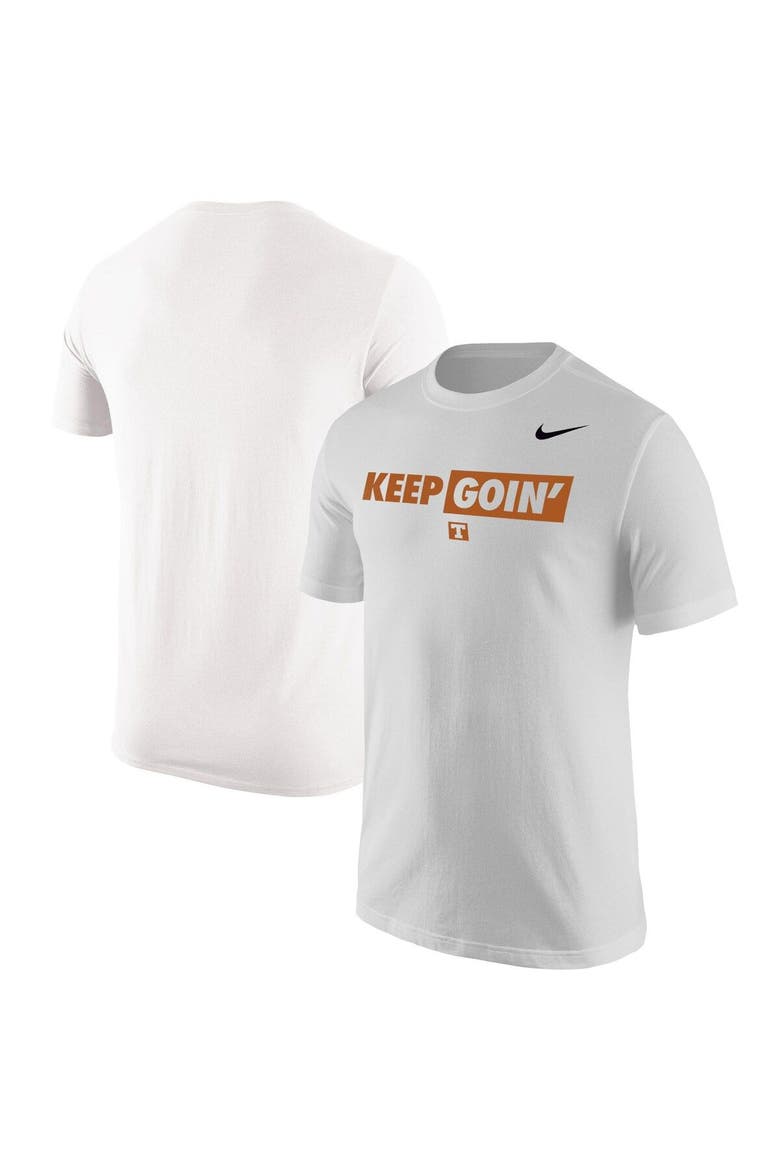 Men's Nike White Texas Longhorns 2022 NCAA Men's Baseball College World Series Keep Goin' T-Shirt, Main, color, White