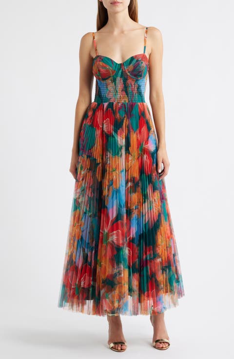 Smocked Tulle Gown (Regular & Plus)