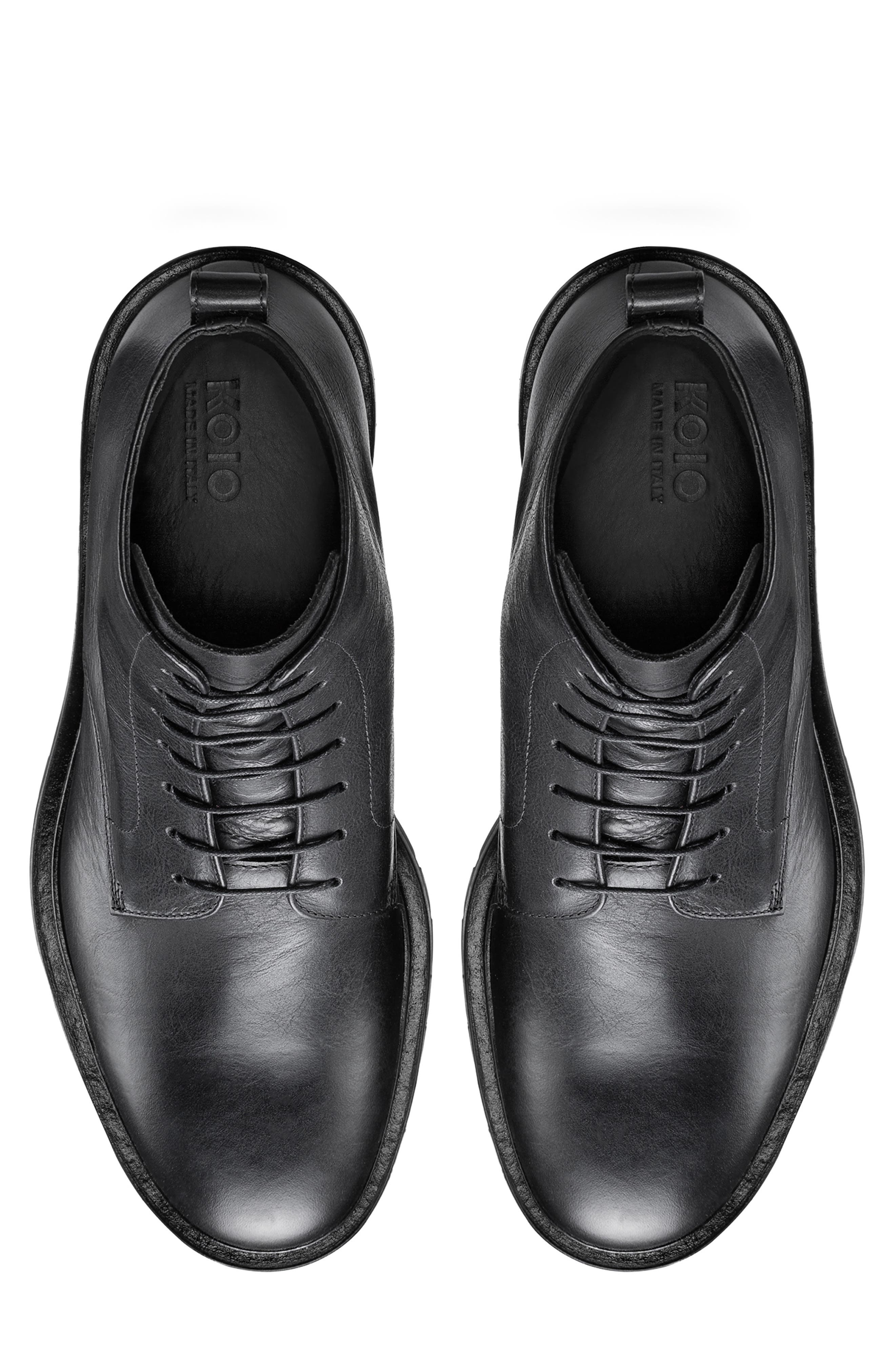 Bergamo Lace-Up Boot, Alternate, color, NERO