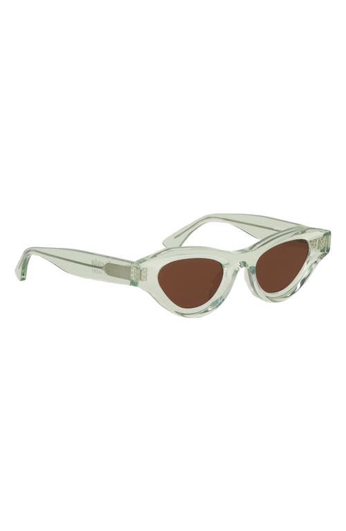 Cult Gaia X Thierry Lasry Jaya 49mm Cat Eye Sunglasses In Green